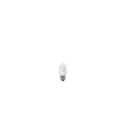 Ampoule fluocompacte spirale  5W E27 blanc - PAULLMAN