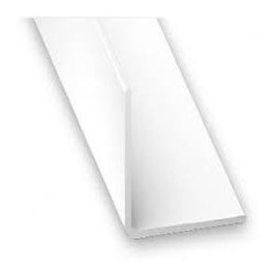 Cornière PVC blanc 25 x 25mm L. 1m - CQFD