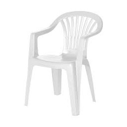 Chaise blanche altea