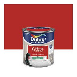 Crème de Couleur Dulux Valentine satin rouge madras 0,5L