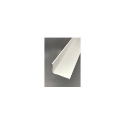 Cornière aluminium blanc 10x10x1mm L.1m - CQFD