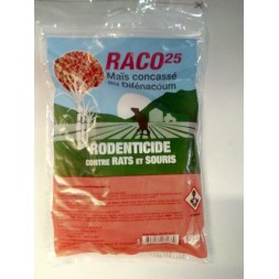 Maïs concassé  150gr rodenticide - RACO25