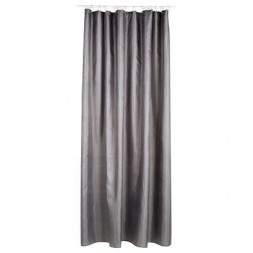 Rideau de douche  polyester gris - 180x200cm - 5 FIVE