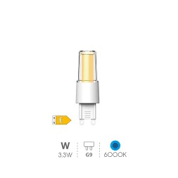 Ampoule LED 3.3w G9 6000k