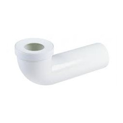 Coude de branchement WC en PVC - Ø 100 mm
