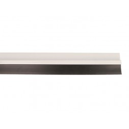 Plinthe étanche aluminium blanc 5 x 1000mm - AMIG