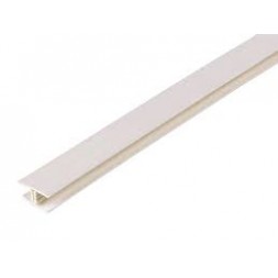 Moulure jointive blanche pour lambris PVC 260 cm