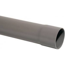 Tube d'évacuation PVC Ø 125mm - L. 4m