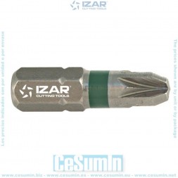 Embout de vissage standard PZ2 L25 - IZAR