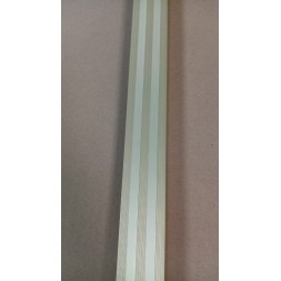 Baguette nez de marche aluminium OR STEP 03 mat long 2m50