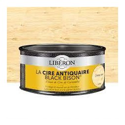 Cire antiquaire pâte Black Bison Chêne clair 0.5L - LIBERON