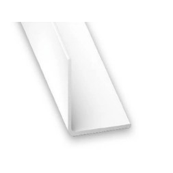 Cornière pvc blanc 25x25mm 2m - CQFD
