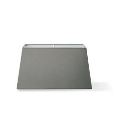 Abat-jour rectangulaire gris 350x350mm