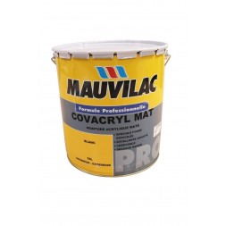 Covacryl mat blanc 16L - MAUVILAC