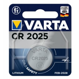 Pile lithium 3V CR2025 VARTA X1