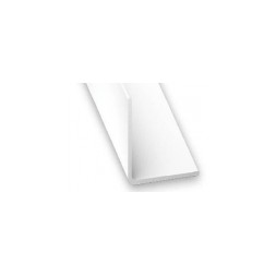 Cornière PVC blanc 50x50mm L.1m - CQFD