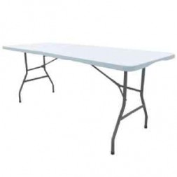 Table pliante rectangulaire 180x74x74cm - WERKAPRO