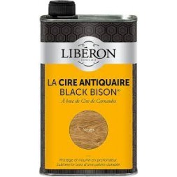 Cire antiquaire « black bison » liquide 0.5L - LIBERON