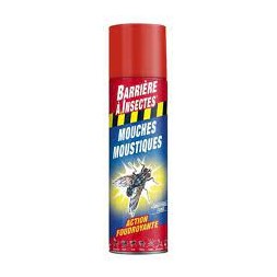 Aérosol anti insectes mouches moustiques action foudroyante - 400ml