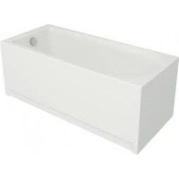 Baignoire rectangle  acrylique Flavia blanc 1m60 x 70cm  réf s301-106