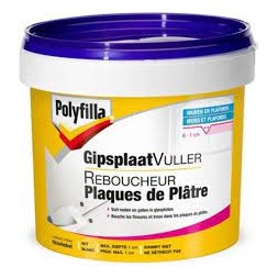 Enduit plaque de plâtre pâle 1L - POLYFILLA
