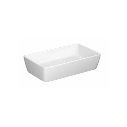 Vasque Splendour rectangulaire blanc 50cm