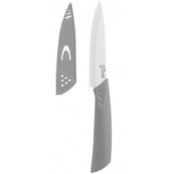 Couteau En Céramique "zirco" 20 cm Gris