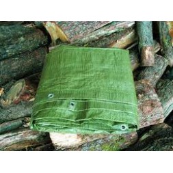 Bâche de protection verte pour stère bois 1,5 x 6m -SODEPM