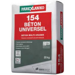 Béton universel 154 - sac de 25 kg - PAREXLANKO