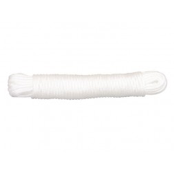Corde nylon 20m blanc - AMIG