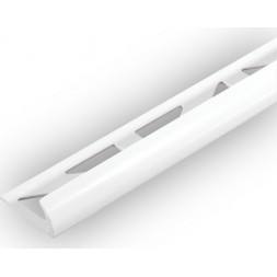 Baguette carrelage PVC 8.5mm blanc 2m60