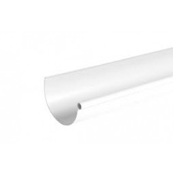 Gouttière PVC blanc Ø125mm x 4m