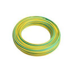 Cable souple H07VK 10 vert/jaune