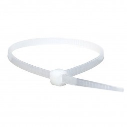 Collier polyamide blanc 135x2.6mm - 100 pièces - ELEMATIC